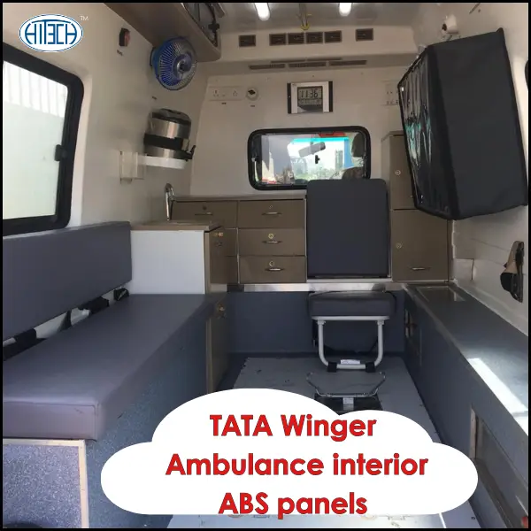Tata Winger Ambulance Interior Part in ABS Panel