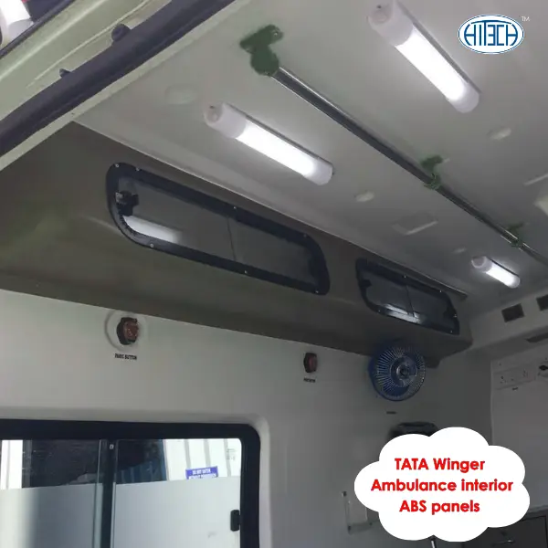 Tata Winger Ambulance Interior Part in ABS roof Panel
