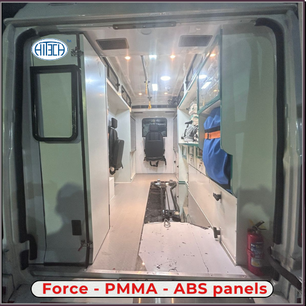 Force Ambulance ABS interior
