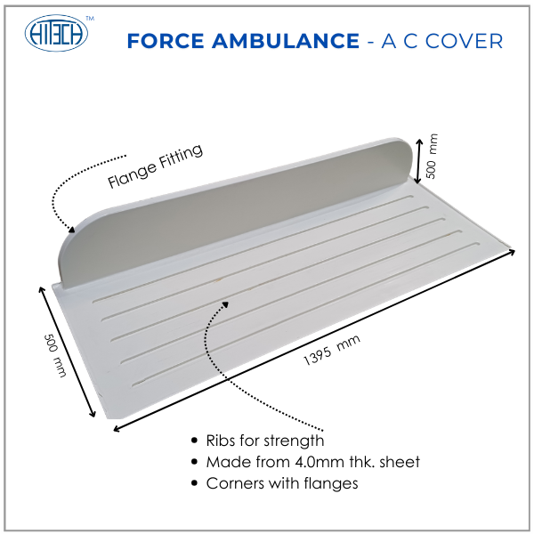 Force Ambulance ABS interior panel part