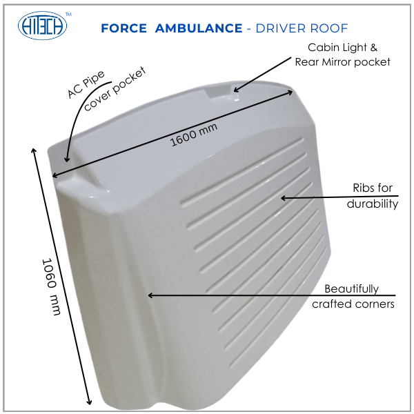 Force Ambulance Part ABS Interior Panel